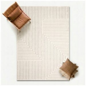Dywan Campino 217 Creme 160 × 230 cm kremowy
