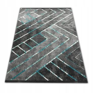 Dywan New Idea 120x170 cm w geometryczne kwadraty