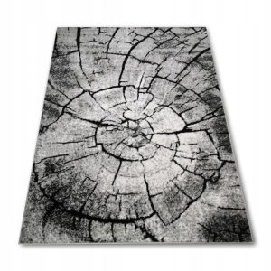 Duży dywan New Idea 250x350 cm w odcieniach szarości