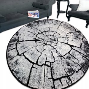 Okrągły dywan Alfa BCF Shiraz 140 cm mix wzorów