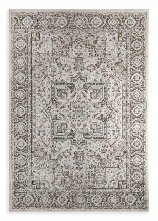 Dywan ELORA Ornament 80×150 kremowo-beżowy Eurofirany