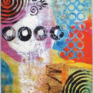 Folklore 120x170 cm – kolorowy dywan abstrakcyjny do salonu