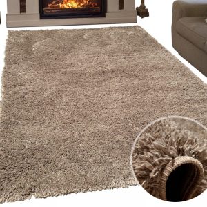 Shaggy Royal Elit 100x150 cm – puszysty dywan z jutowym spodem
