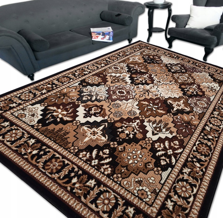Dywan Alfa Shiraz 270×360 cm – duży tkany dywan do salonu