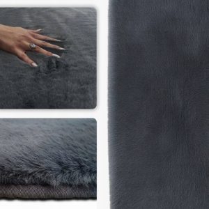 Dywan Rabbit Bellarossa ciemnoszary 60x100 cm, puszysty shaggy