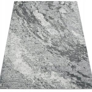 Szary dywan Beta 100x150 cm do salonu, kuchni i sypialni