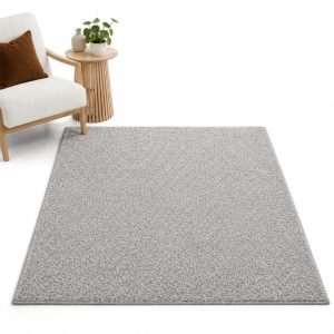 Miękki dywan Shaggy popielaty 100 × 200 cm