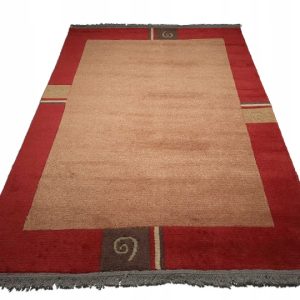Wełniany dywan Alsea boho 160x240 cm, ręcznie tkany