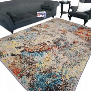 Dywan Fancy Marmur 160x230, wielobarwny styl art déco