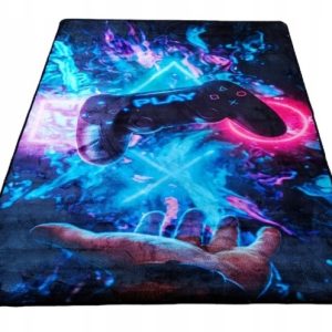 Dywan gamingowy 200x300 do pokoju gracza, efekt 3D