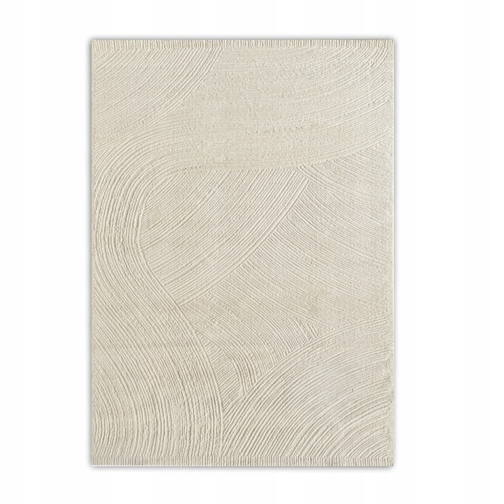 Kremowy dywan Costa Light 160x230 cm – monochromatyczny styl