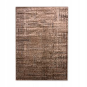 Duży dywan Costa Gold 200 × 275 cm brązowo-antracytowy