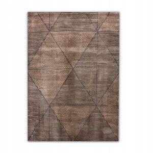 Dywan Costa Gold 160 × 220 cm w odcieniu mocca i antracytu