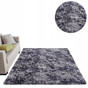Dywan Shaggy Ombre Grey 120x170 cm antypoślizgowy