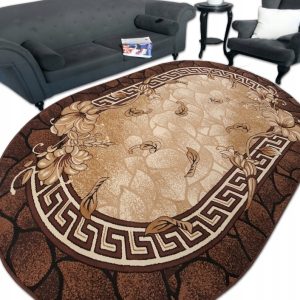 Owalny dywan Alfa Shiraz 150x210 cm tkany w Belgii