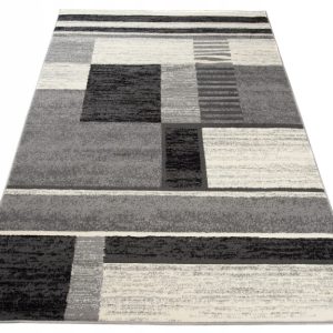 Dywan BCF 160 × 220 cm nowoczesny kolorowy mix