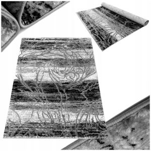 Dywan szary Soft Heat Set 160 × 220 cm gęsty