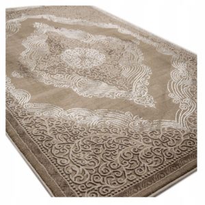 Dywan Elite Glamour beżowo-brązowy 200 × 290 cm