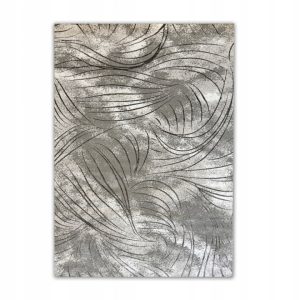 Dywan TERRA szary 150 × 230 cm, miękkie runo